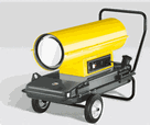 Calefactor de gasoil/Producto en Alquiler